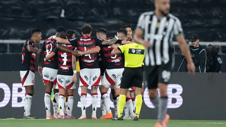 Botafogo x Flamengo. Foto: Jorge Rodrigues/AGIF