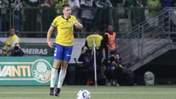 Fuchs comemora seu gol pelo Palmeiras. Foto: Marcello Zambrana/AGIF