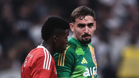 Anthoni durante partida na Neo Química Arena.