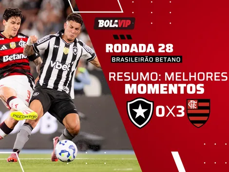 Flamengo vence Botafogo por 3 a 0 pelo Brasileirão Betano