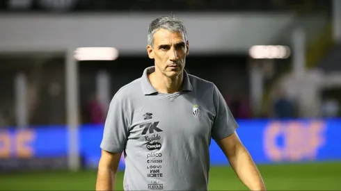 Vojvoda durante o clássico contra o Corinthians. Foto: Mauricio De Souza/AGIF