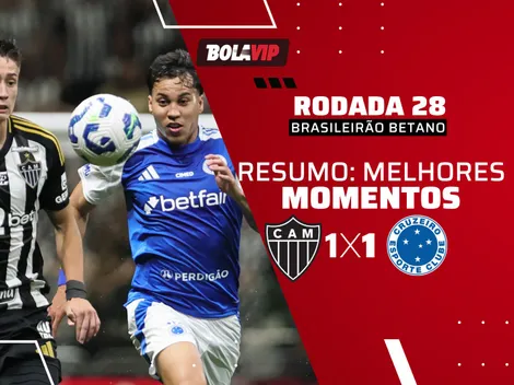 Atlético e Cruzeiro empatam em clássico quente na Arena MRV