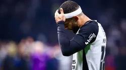 Corinthians pretende conversar com Memphis após reação durante derrota na Vila Belmiro, diz site — Foto Marcello ZambranaAGIF