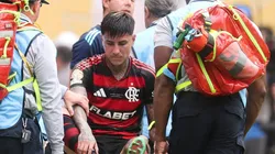 - Pulgar saindo lesionado no jogo contra o Bayern de Munique, pelo Mundial de Clubes