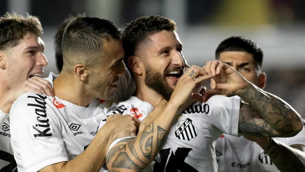 Zé Rafael pelo Santos. Foto: Mauricio De Souza/AGIF