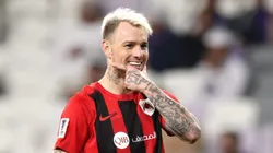 Róger Guedes jogando no Qatar; ele vem fazendo sucesso por lá. Foto: Francois Nel/Getty Images