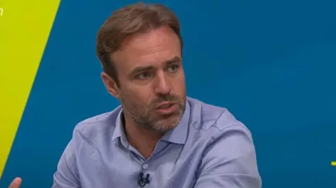 Roger Flores, comentarista e ex-jogador (Reprodução/SporTV)