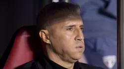 SP - SAO PAULO - 25/09/2025 - COPA LIBERTADORES 2025, SAO PAULO X LDU - Hernan Crespo tecnico do Sao Paulo durante partida contra o LDU no estadio Morumbi pelo campeonato Copa Libertadores 2025.
