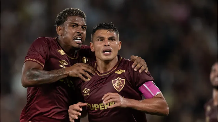 Thiago Silva pelo Fluminense no Brasileirão. Foto: Jorge Rodrigues/AGIF