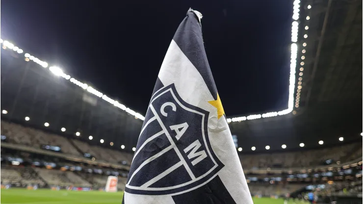 MG - BELO HORIZONTE - 12/09/2024 - COPA DO BRASIL 2024, ATLETICO-MG X SAO PAULO - Bandeira do Atletico no estadio Arena MRV para partida entre Atletico-MG e Sao Paulo pelo campeonato Copa Do Brasil 2024. Foto: Gilson Lobo/AGIF
