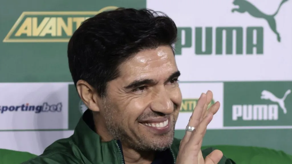 Abel no Palmeiras. Foto: Marcello Zambrana/AGIF