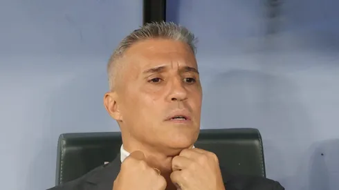 Crespo durante partida contra o Cruzeiro.