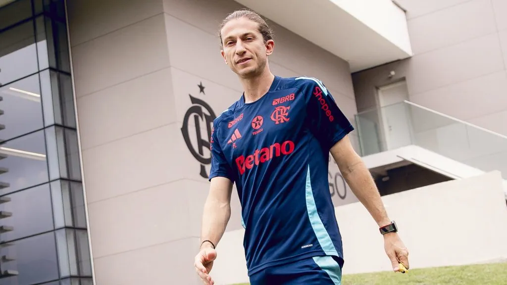 Filipe Luís no Flamengo - Foto: Adriano Fontes/Flamengo