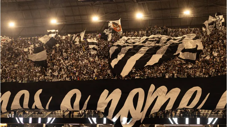 Torcida do Atlético . Foto: Mateus Dutra/AGIF