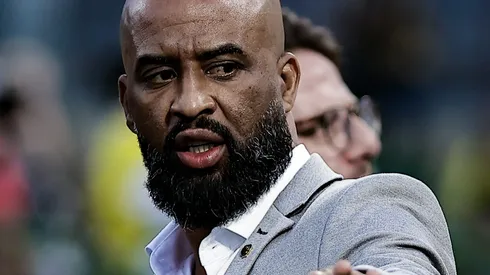 SP - BARUERI - 12/04/2025 - BRASILEIRO A 2025, PALMEIRAS X CORINTHIANS - Fabinho Soldado diretor do Corinthians durante aquecimento antes da partida contra o Palmeiras no estadio Arena Barueri pelo campeonato Brasileiro A 2025. Foto: Fabio Giannelli/AGIF