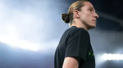 RJ - RIO DE JANEIRO - 15/10/2025 - BRASILEIRO A 2025, BOTAFOGO X FLAMENGO - Filipe Luis tecnico do Flamengo durante partida contra o Botafogo no estadio Engenhao pelo campeonato Brasileiro A 2025. Foto: Jorge Rodrigues/AGIF