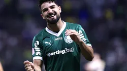 Flaco López celebra gol diante do Vasco. Foto: Marcello Zambrana/AGIF