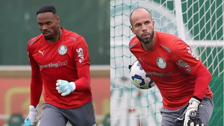 Carlos Miguel ganha disputa com Lomba e treinou de titular no Palmeiras nesta 6ª - Fotos: César Greco/SEP