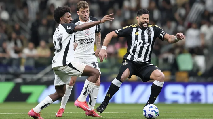 Corinthians x Atlético-MG se enfrentam pelo Brasileirão. Foto: Gilson Lobo/AGIF