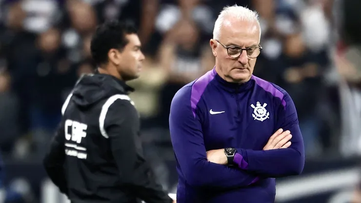 Dorival quebra a cabeça com desfalques e busca solução de última hora na zaga do Corinthians — Foto Marcello ZambranaAGIF