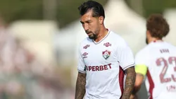 Fluminense planeja contar com Lucho Acosta para clássico decisivo contra o Vasco — Foto Marlon CostaAGIF