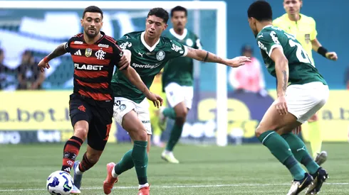 Flamengo e Palmeiras vão se reencontrar neste domingo no Maracanã - Foto: Marcello Zambrana/AGIF