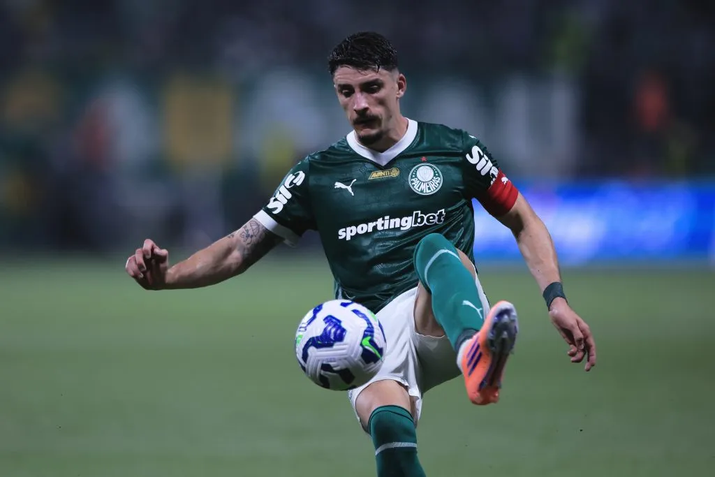 Piquerez em ação pelo Palmeiras. Foto: Ettore Chiereguini/AGIF
