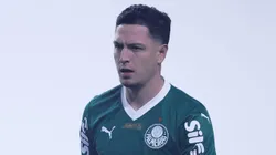 Aníbal Moreno em campo pelo Palmeiras. Foto: Ettore Chiereguini/AGIF