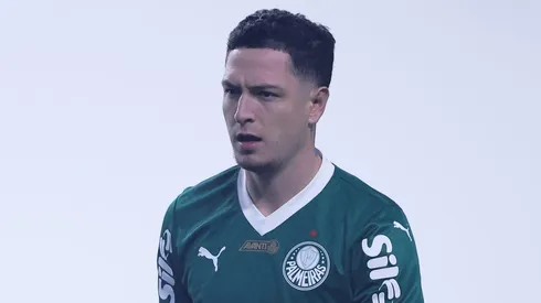 Aníbal Moreno em campo pelo Palmeiras. Foto: Ettore Chiereguini/AGIF