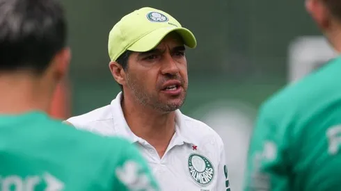 Abel Ferreira durante treinamento na Academia de Futebol. Foto: Cesar Greco/SEP