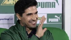 SP - SAO PAULO - 15/10/2025 - BRASILEIRO A 2025, PALMEIRAS X BRAGANTINO - Abel Ferreira tecnico do Palmeiras durante partida contra o Bragantino no estadio Arena Allianz Parque pelo campeonato Brasileiro A 2025. Foto: Marcello Zambrana/AGIF