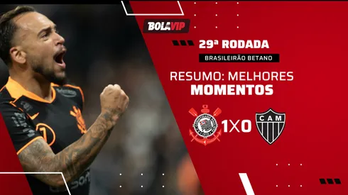 Com golaço de Maycon, Corinthians vence o Atlético-MG pelo Brasileirão Betano. Foto: Joisel Amaral/AGIF