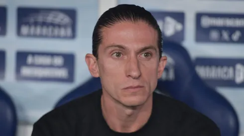 RJ - RIO DE JANEIRO - 02/10/2025 - BRASILEIRO A 2025, FLAMENGO X CRUZEIRO - Filipe Luis tecnico do Flamengo durante partida contra o Cruzeiro no estadio Maracana pelo campeonato Brasileiro A 2025. Foto: Thiago Ribeiro/AGIF