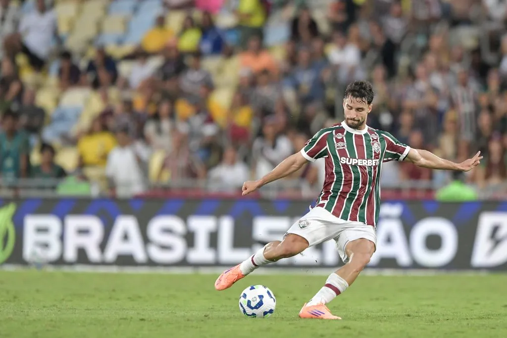 Martinelli jogador do Fluminense durante partida contra o Botafogo – Foto: Thiago Ribeiro/AGIF