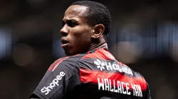 Wallace Yan durante partida entre Atlético-MG X Flamengo, na Arena MRV, pela Copa do Brasil.