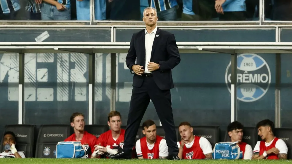 Crespo no São Paulo – Foto: Pedro H. Tesch/Getty Images