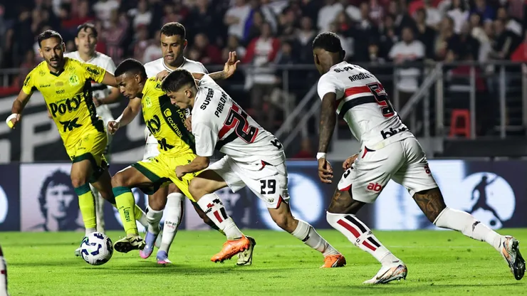 Mirassol x São Paulo se enfrentam pelo Campeonato Brasileiro A 2025. Foto: Fabio Giannelli/AGIF