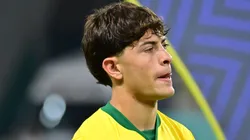 Abel Ferreira enfrenta dilema na lateral do Palmeiras entre Giay e Khevellen antes de jogo contra o Flamengo — Foto Jota ErreAGIF