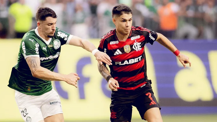 Flamengo e Palmeiras lideram estatísticas no Brasileirão. Foto: Adriano Fontes/Flamengo
