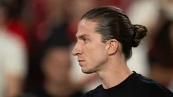 Filipe Luís técnico do Flamengo - Foto: Jorge Rodrigues/AGIF