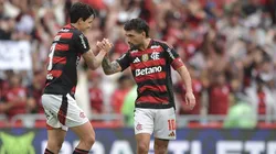 Pedro e De Arrascaeta foram essenciais para a vitória do Flamengo diante do Palmeiras