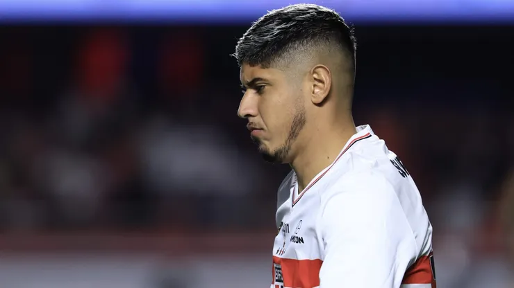 Alan Franco, jogador do São Paulo. Zambrana/AGIF