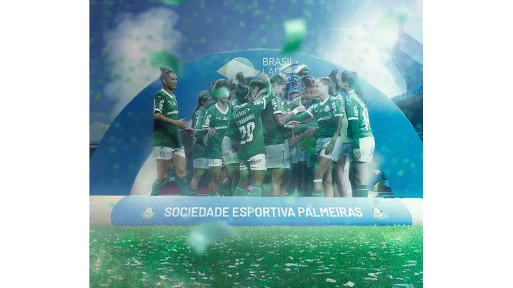 Palmeiras campeão da Brasil Ladies Cup 2025. Foto: reprodução/Instagram/@palmeirasfeminino