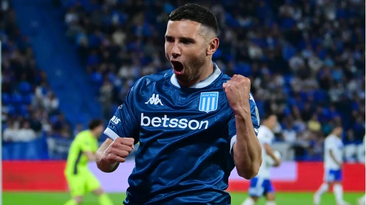 Adrián Martínez é a esperança do Racing de voltar a uma final de Libertadores (Photo by Marcelo Endelli)