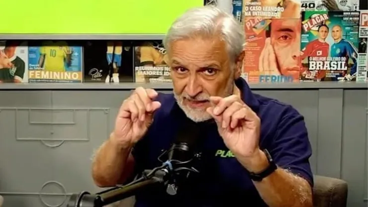 Fabio Sormani falando após o jogo do Flamengo e Palmeiras (Foto: Divulgação/ Youtube)