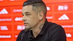 D'Alessandro durante entrevista coletiva no Inter. Foto: Ricardo Duarte/SCI