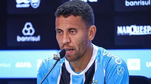 Marcos Rocha pelo Grêmio. Foto: Luca Uebel/Grêmio