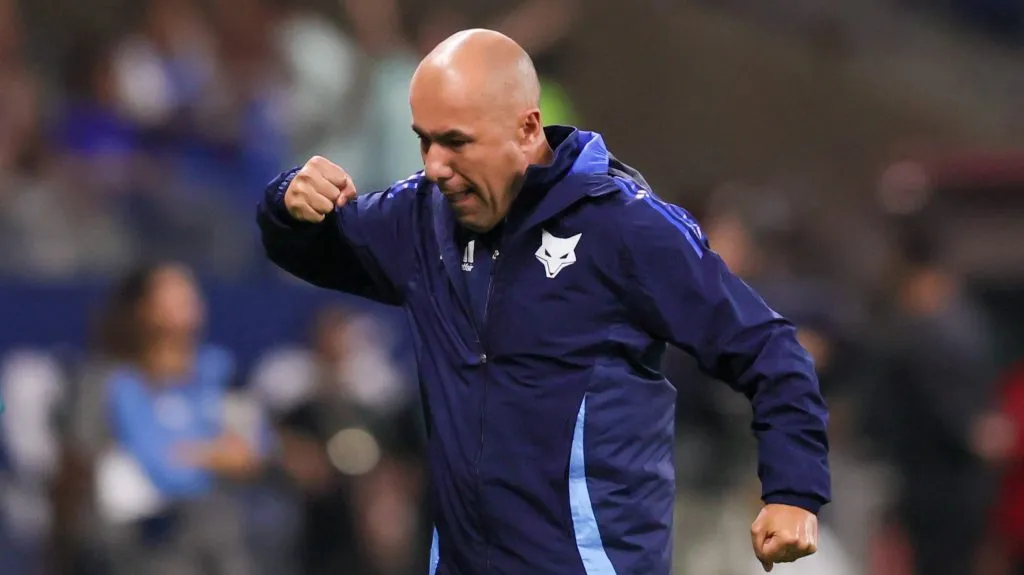 Jardim comemora no Cruzeiro. Foto: Gilson Lobo/AGIF