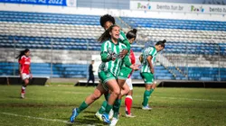 Juventude venceu o jogo de ida da semifinal do Gauchão Feminino - Foto: Leonardo Bidese/ECJ