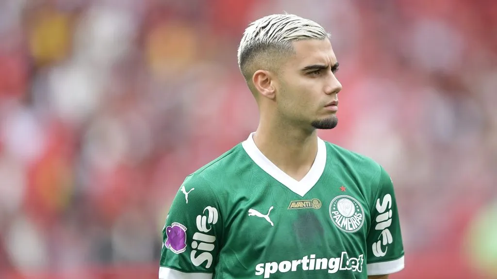 Andreas Pereira durante Flamengo x Palmeiras. Foto: Thiago Ribeiro/AGIF